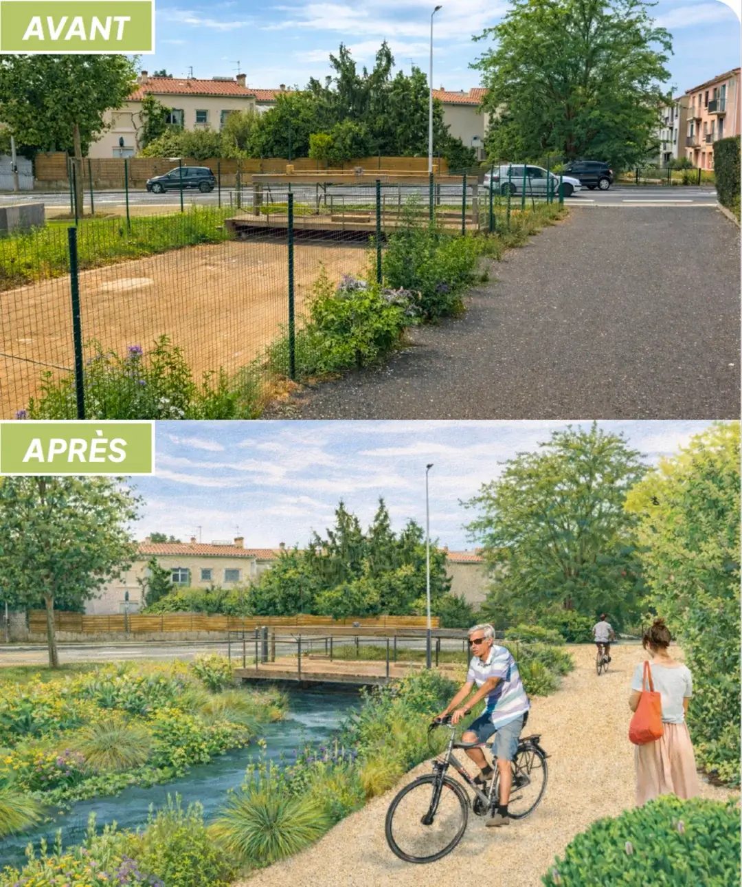 Le Vernet, grande coulée verte métropolitaine